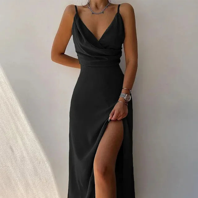 Stilla | Ensfarvet Chiffon Perfekt Til Sommer