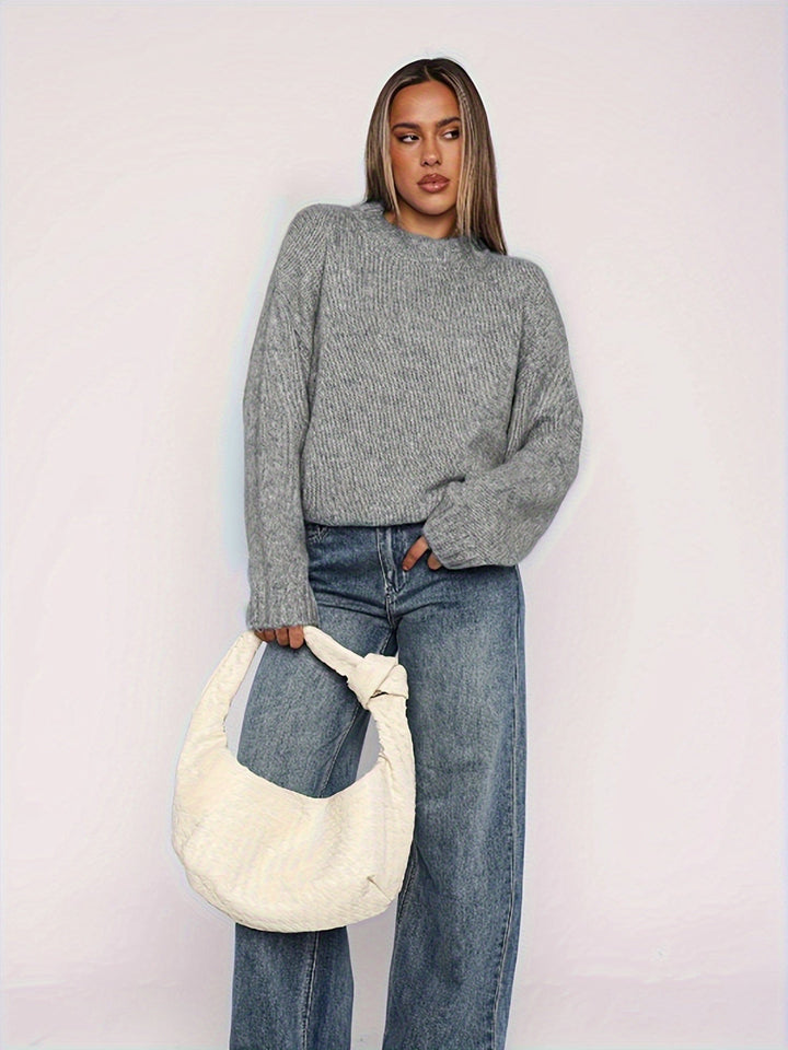 Stilla | Damebluse Med Løs Turtleneck