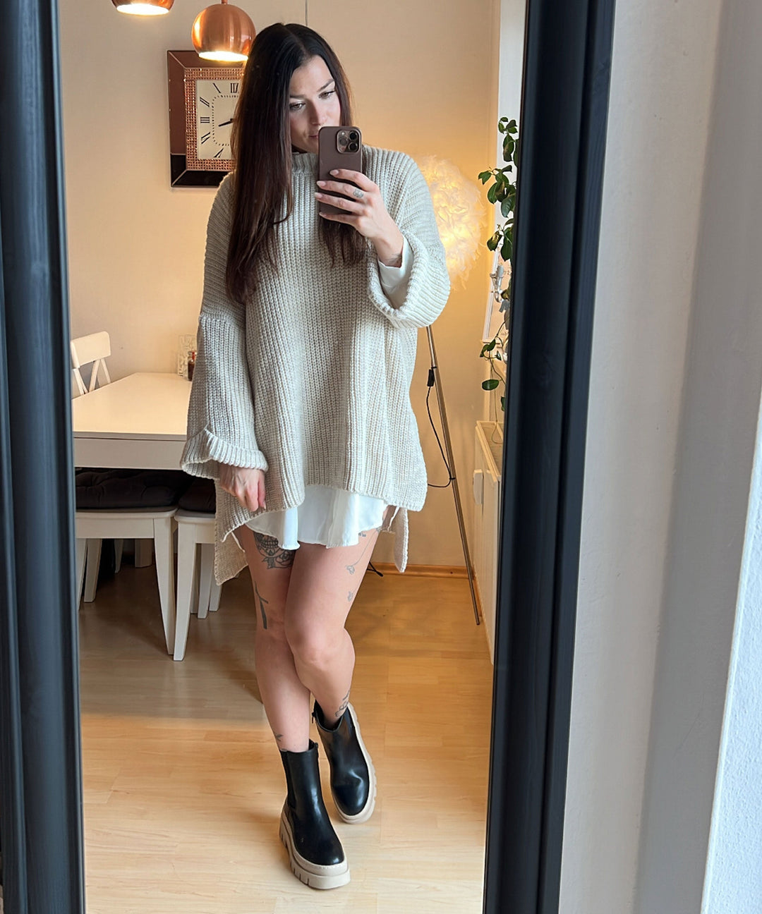 Stilla | Cozy Oversized Strik Sweater I Blød Beige
