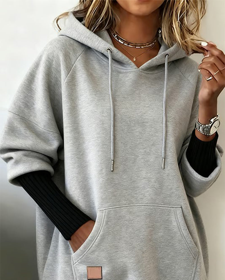 Stilla | Hættetrøje I En Casual Stil