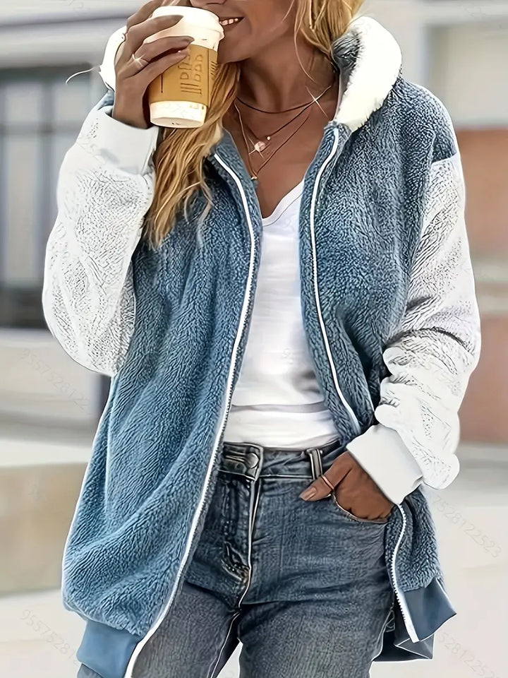 Stilla | Dame Hoodie-fleece-cardigan