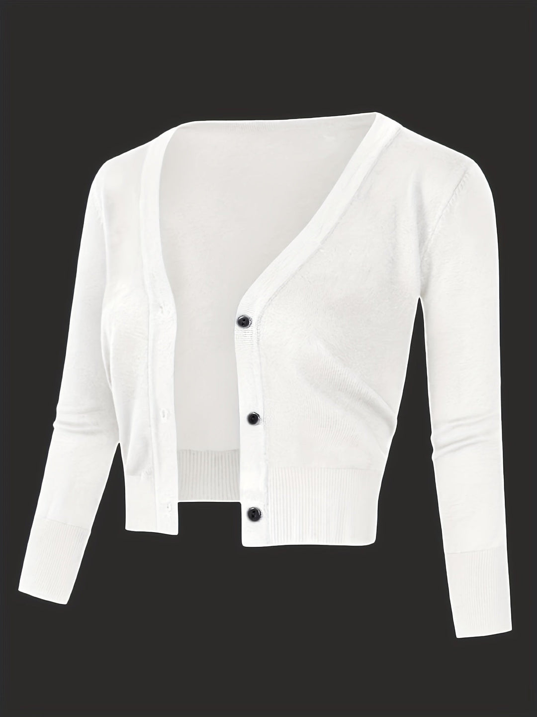 Stilla | Cardigan Bolero med knaplukning