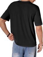 Stilla | Unik Casual Baggrund Grafik Bomulds T-shirt