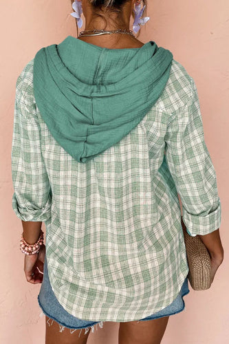 Stilla | Hoodie med snor og knapper