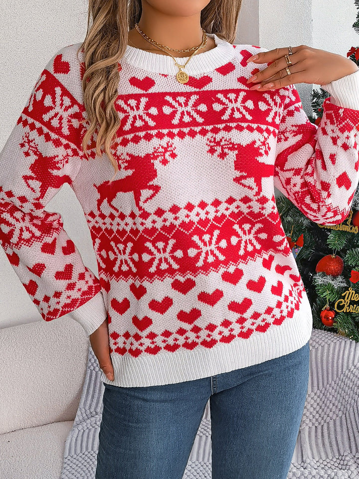 Stilla | Lang Pullover Med Rund Halsudskæring