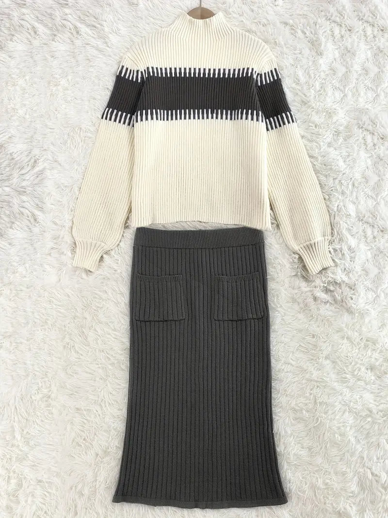 Stilla | Trendy Casual Rib Sæt