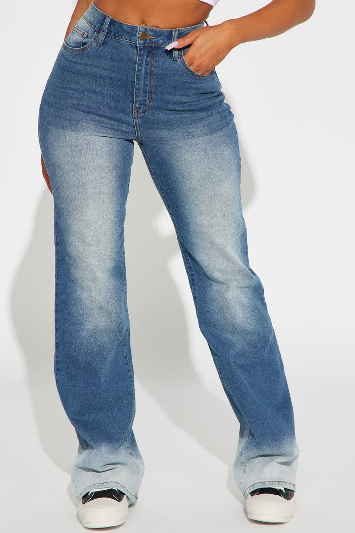 Stilla | Knapperet Lige Jeans