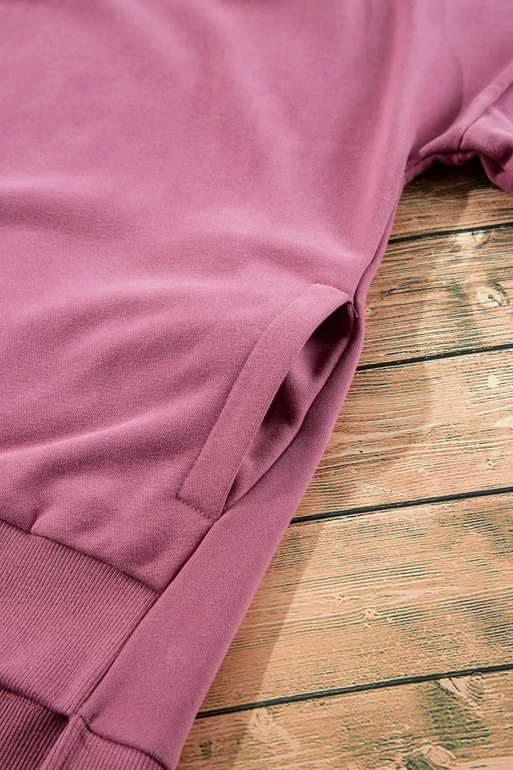 Stilla | Sweatshirt med Rund Halsaussnit og Lange Ærmer