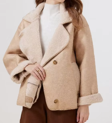 Stilla | Tykk Kunstlæderjakke Med Trendy Stil
