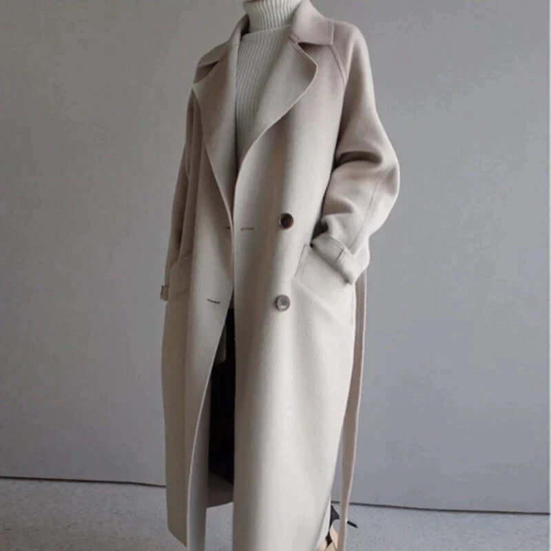Stilla | Damern Oversized Bæltefrakke