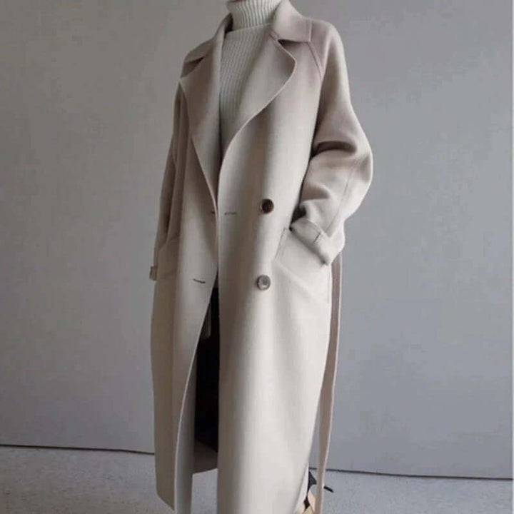 Stilla | Damern Oversized Bæltefrakke