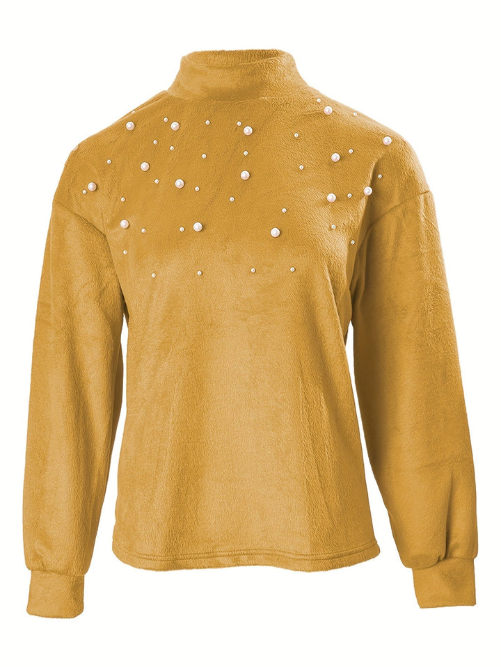 Stilla | Turtleneck Med Perler