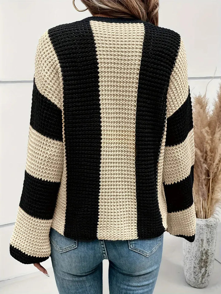 Stilla | Pullover Med Iøjnefaldende Striber