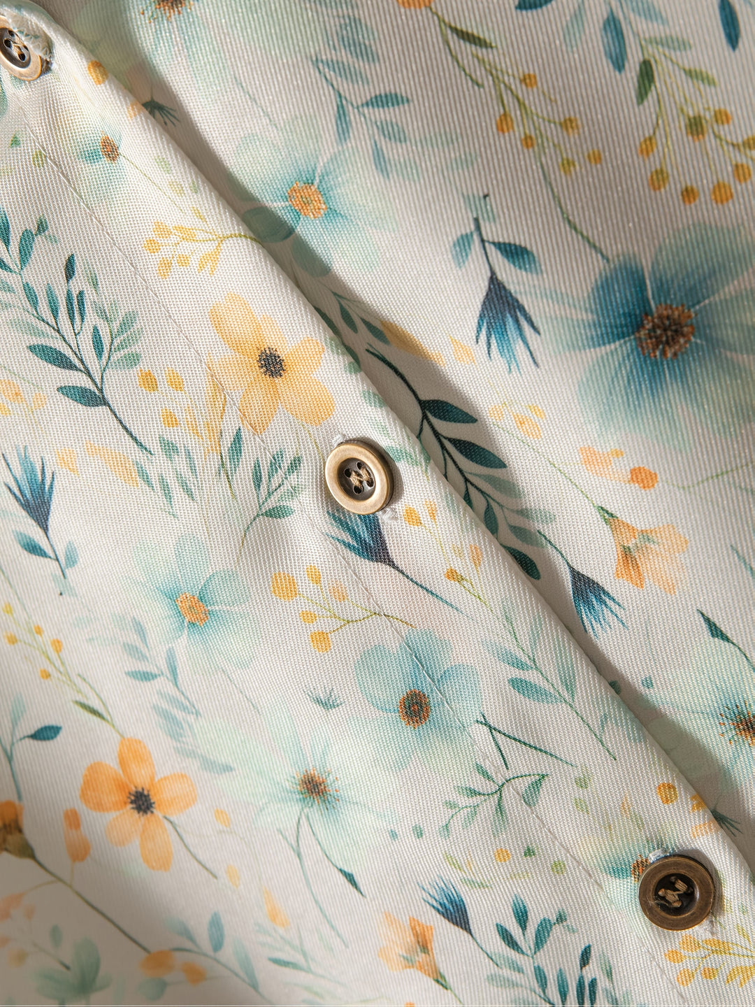 Stilla | Dame Linned Skjorte Blomster Åndbar Og Komfortabel