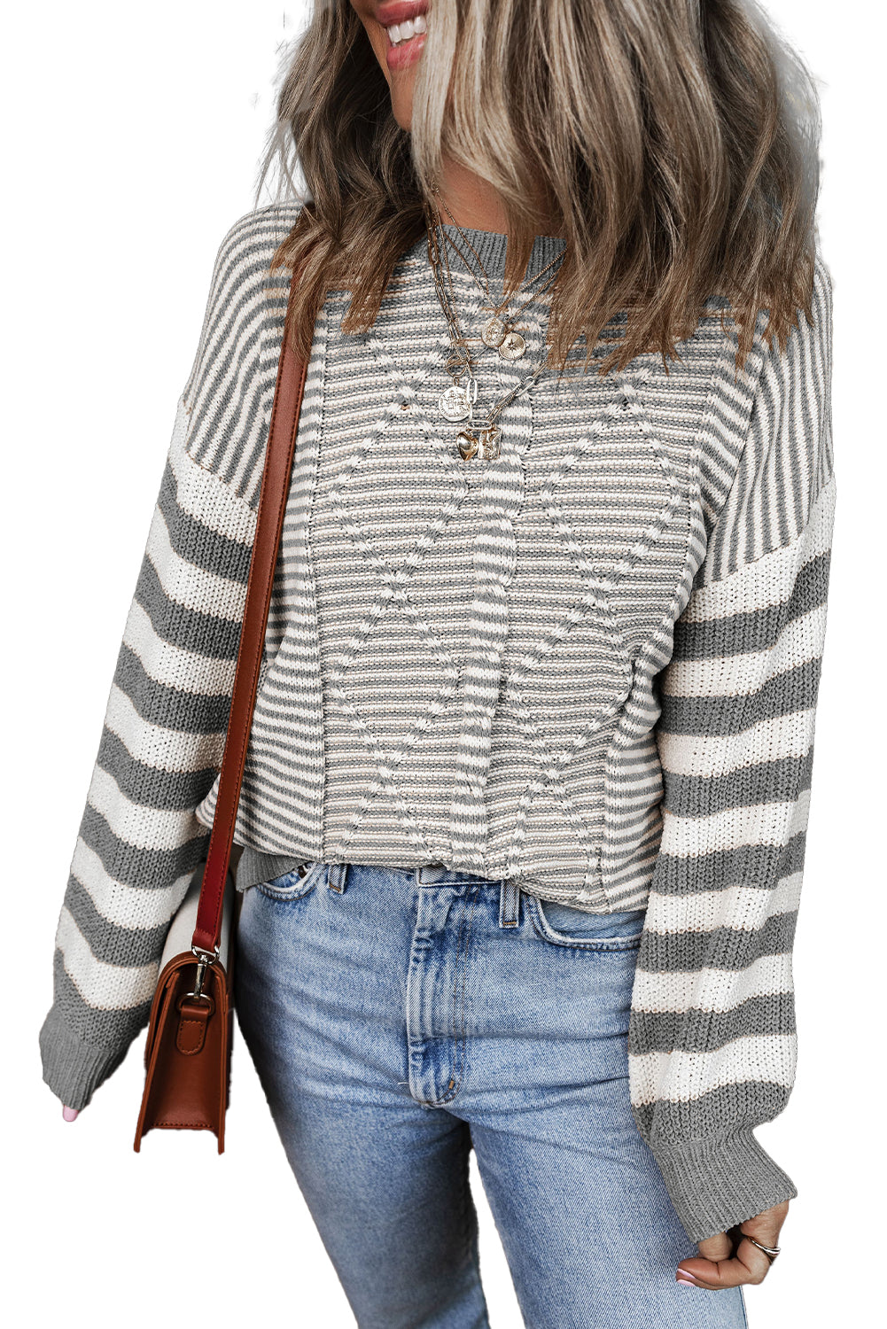 Stilla | Modérétrtr Pullover med moderne snit