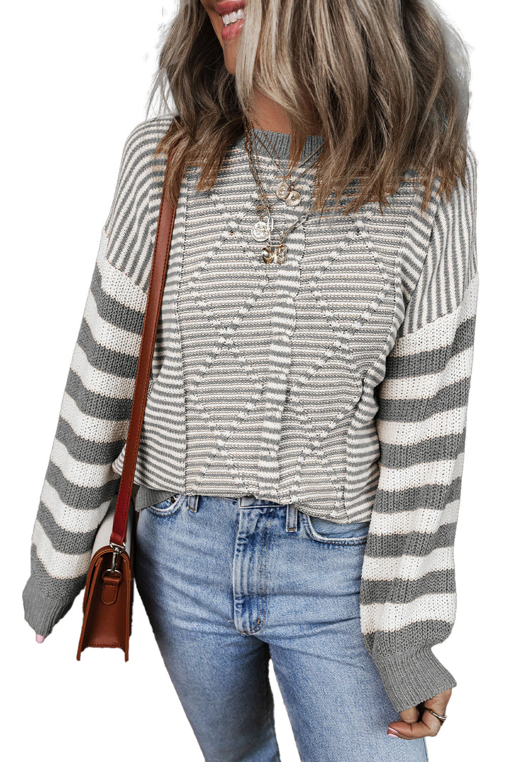 Stilla | Modérétrtr Pullover med moderne snit