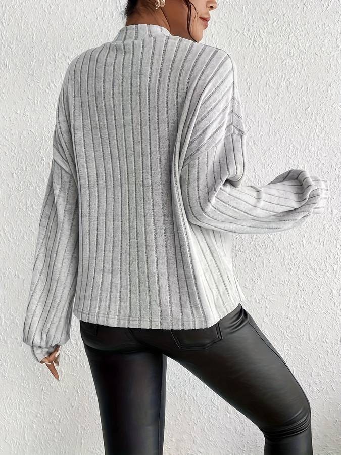 Stilla | Løs og Elegant Lang Sweater