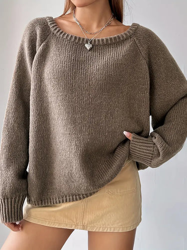 Stilla | Pullover med skulderfrie ærmer