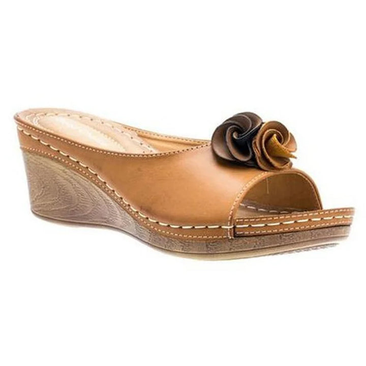 Stilla | Orthopædiske Sandaler I Blomsterdesign