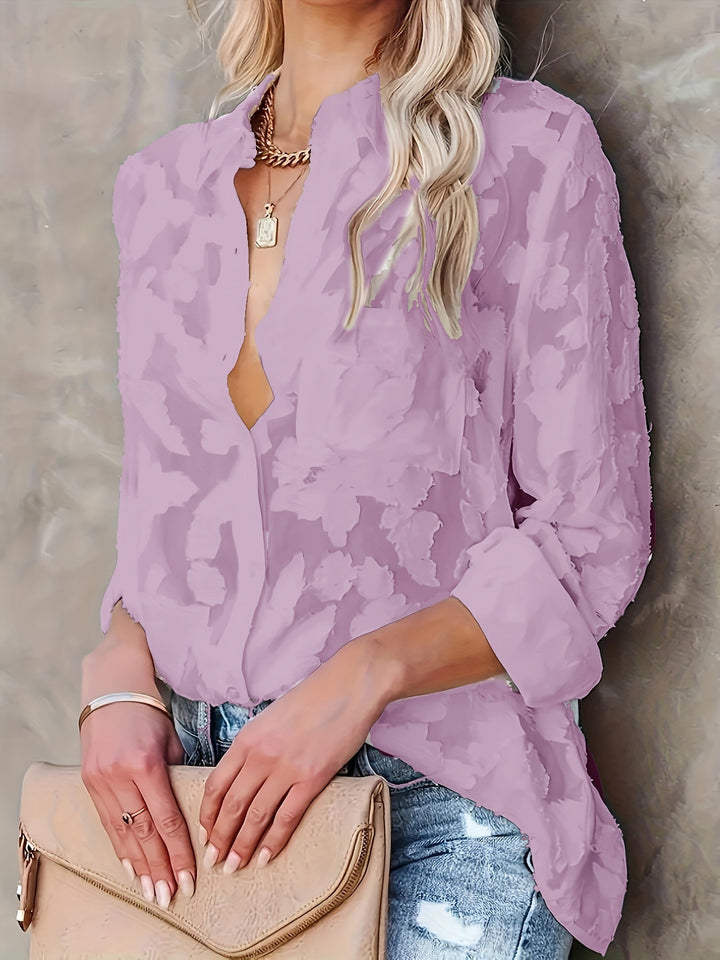 Stilla | Jacquard Dameskjorte