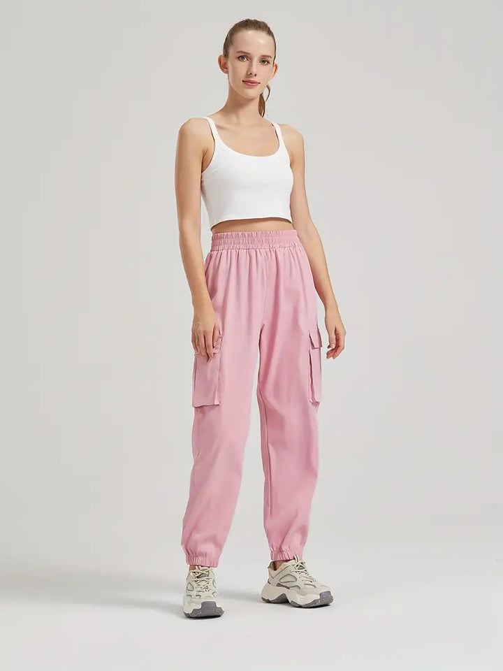 Stilla | Cargo-joggingbukser Med Elastisk Talje