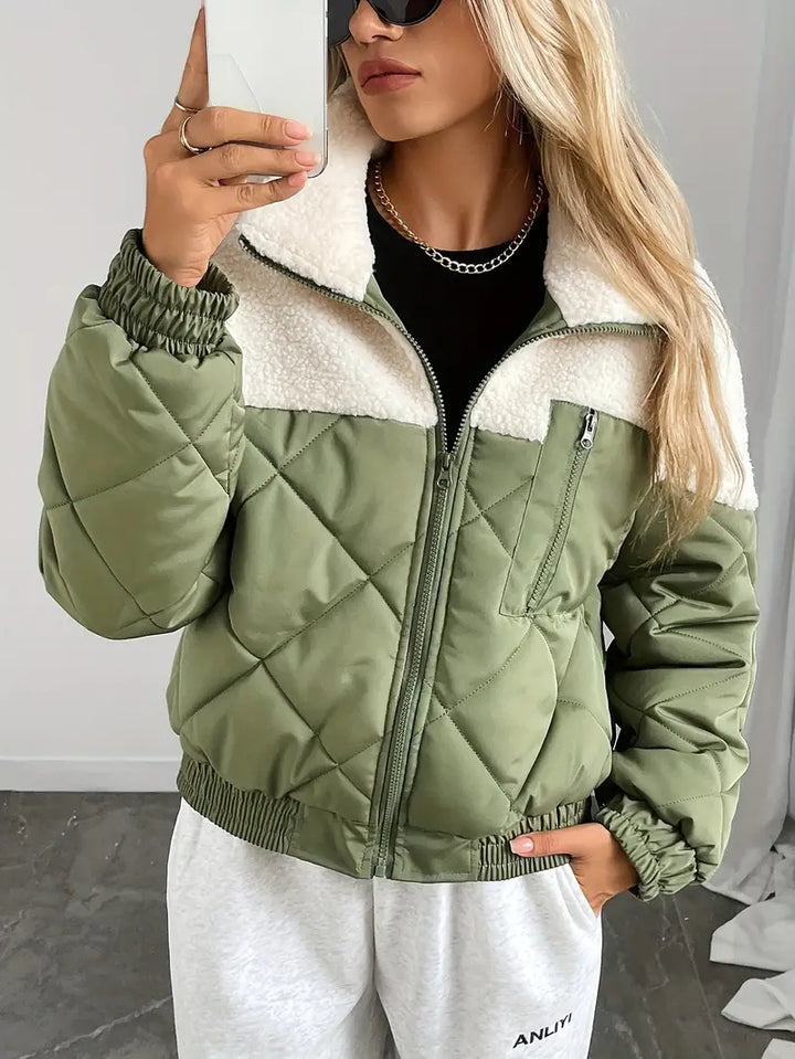 Stilla | Fleece-steppjakke