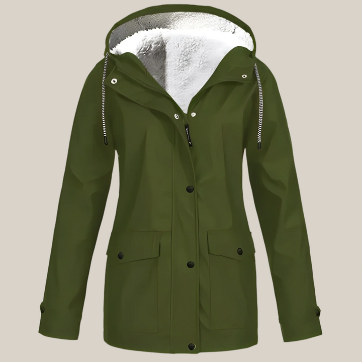 Stilla | Polstret outdoor-regnfrakke