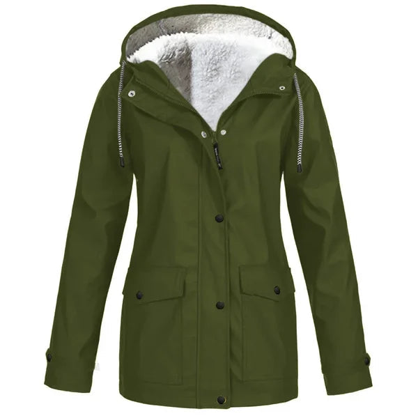 Stilla | Elegante Außenjacke Mit Kapuze