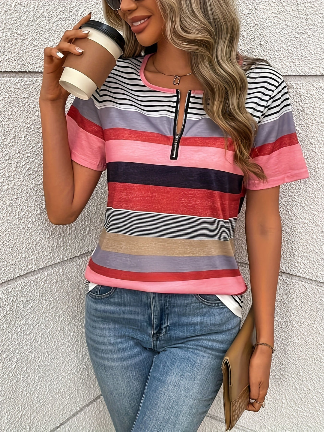 Stilla | Linned T-Shirt Damer
