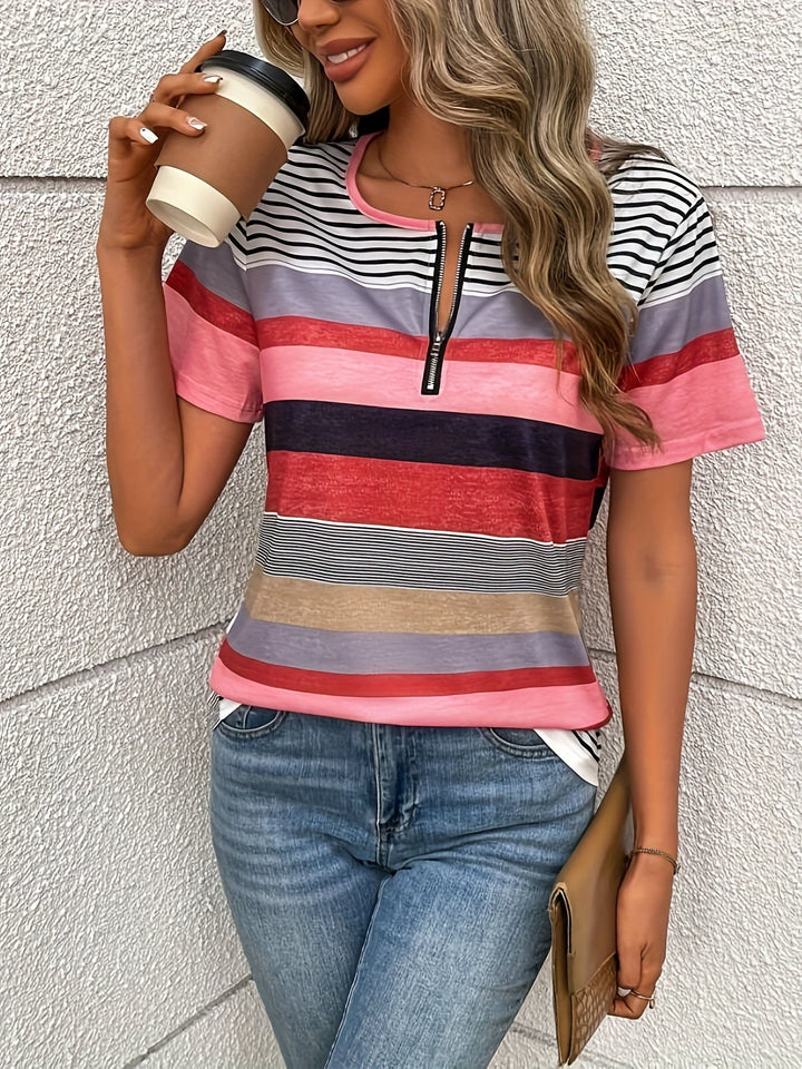 Stilla | Linned T-Shirt Damer