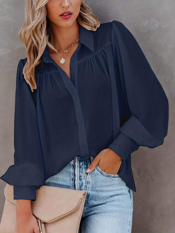 Stilla | Sommer Hør Bluse Dame