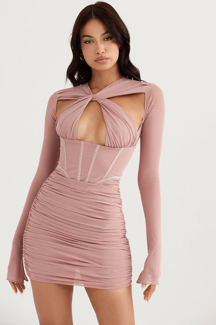 Stilla | Blush Korset Minikjole