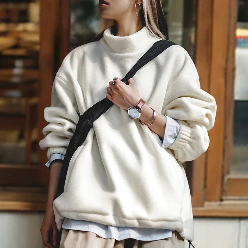 Stilla | Oversize-Cardigan med Ståkrave