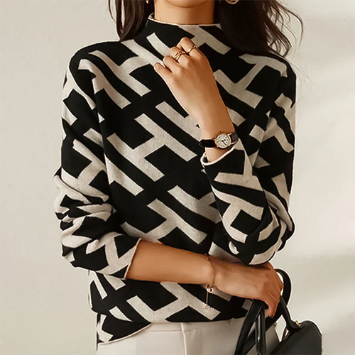 Stilla | Modepullover Med Elegante Detaljer