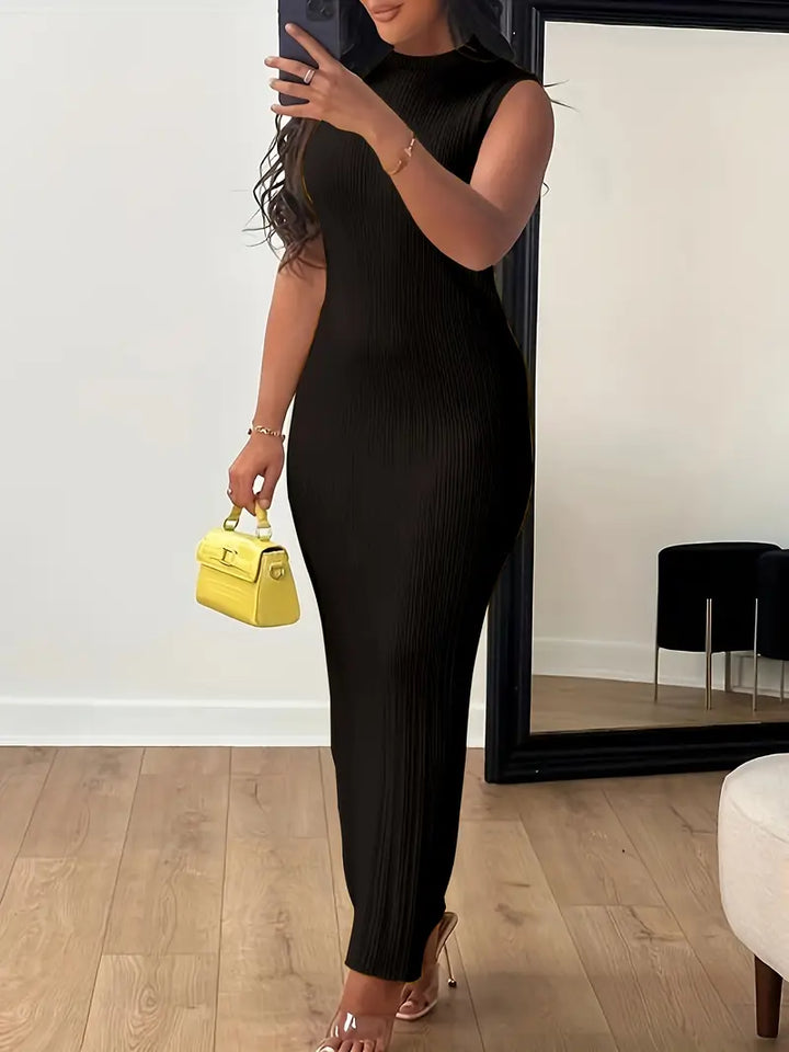 Stilla | Elegant Farverig Bodycon Kjole