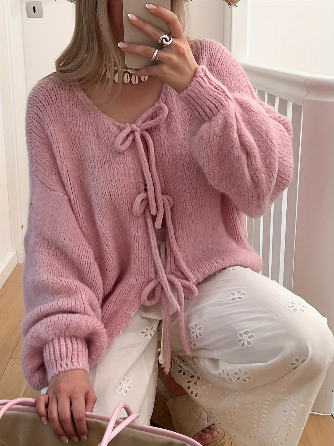 Stilla | Fashionable Button Knit Jacket