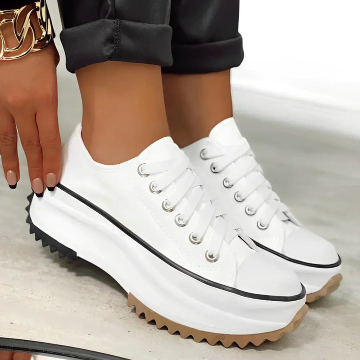 Stilla | Behagelig Plateau Sneakers Til Damer