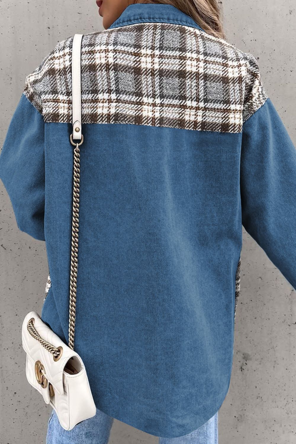 Stilla | Pocketed Button Up Denim Jakke