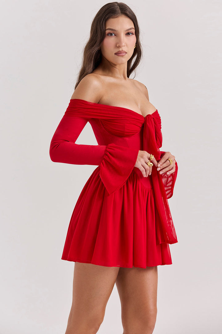 Stilla | Off Shoulder Kjole