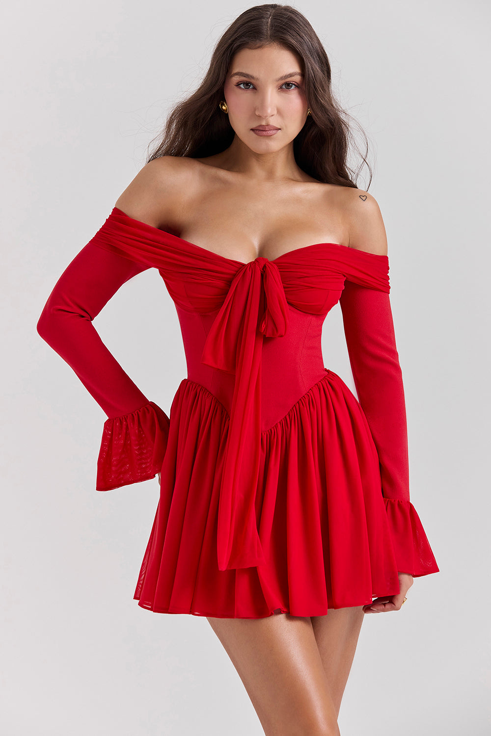 Stilla | Off Shoulder Kjole