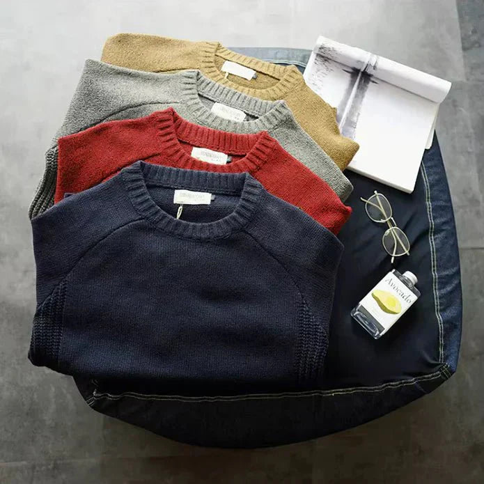 Stilla | Vintage Albue-Lap Pullover