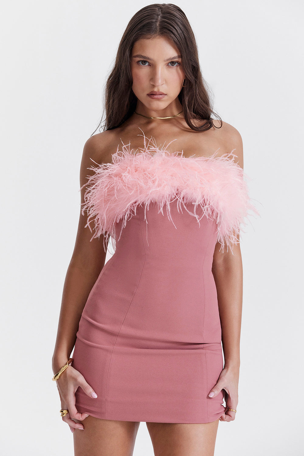 Stilla | Varm Pink Minikjole