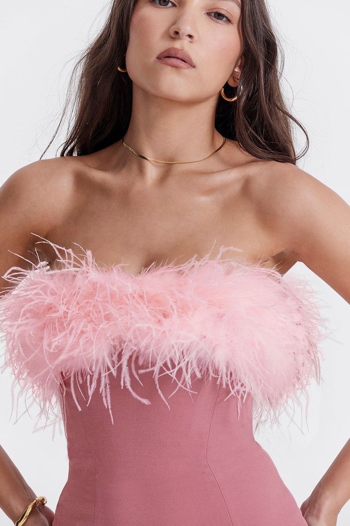 Stilla | Varm Pink Minikjole