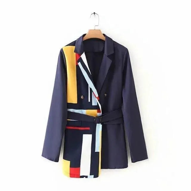 Stilla | All Together Blazer Dame - Casual - Patchwork