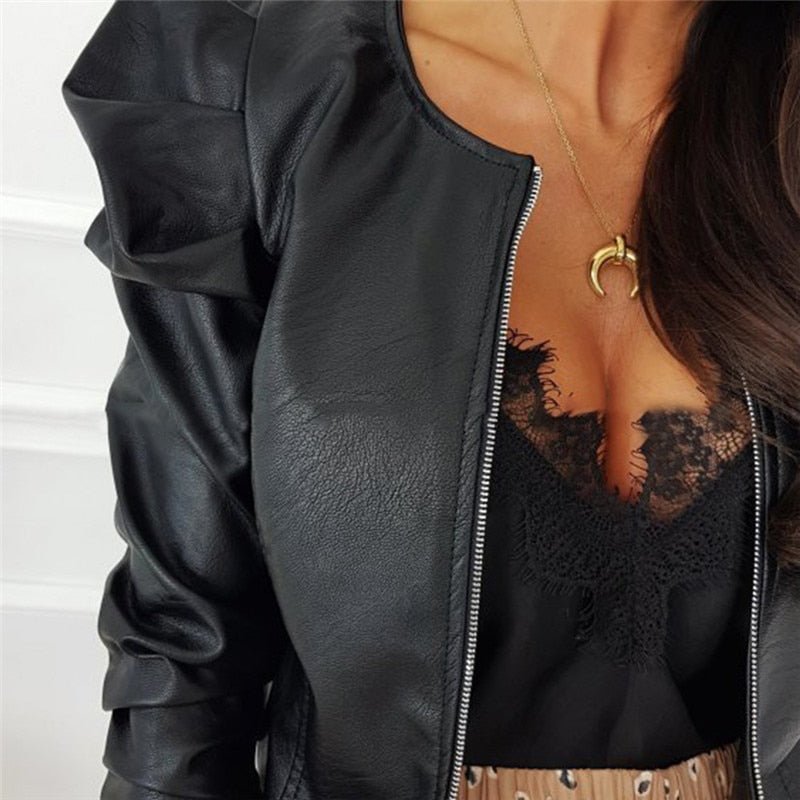 Stilla | Fashionabel Damjakke med Lynlås