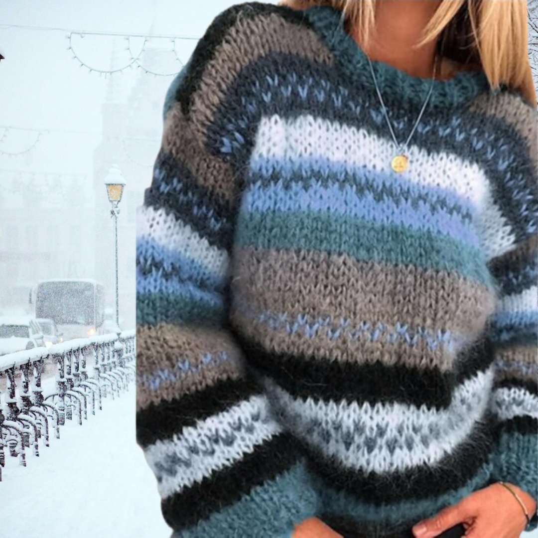 Stilla | Strikpullover Med Varmefunktion