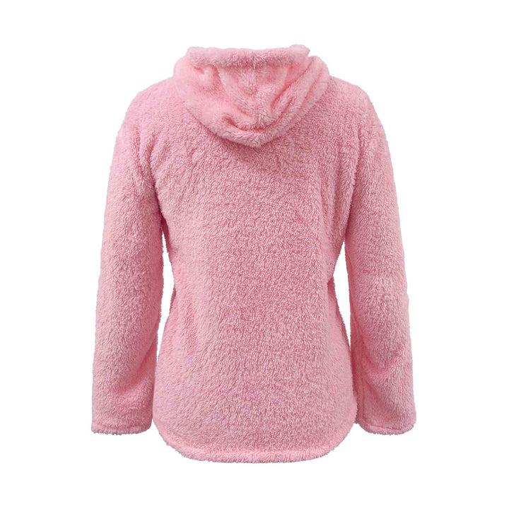 Stilla | Sweater - Dame Teddy Hoodie