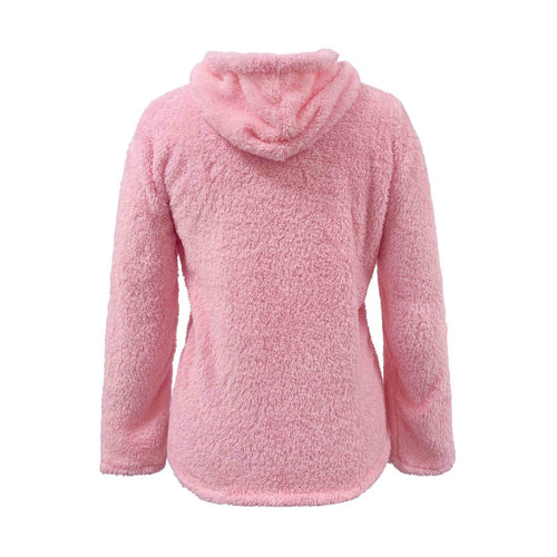 Stilla | Sweater - Dame Teddy Hoodie