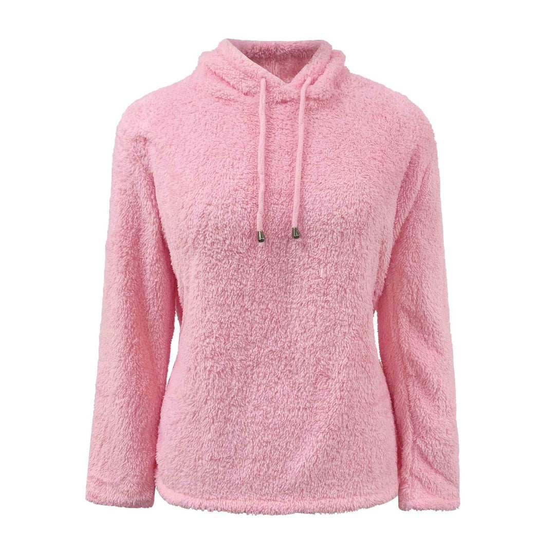 Stilla | Sweater - Dame Teddy Hoodie
