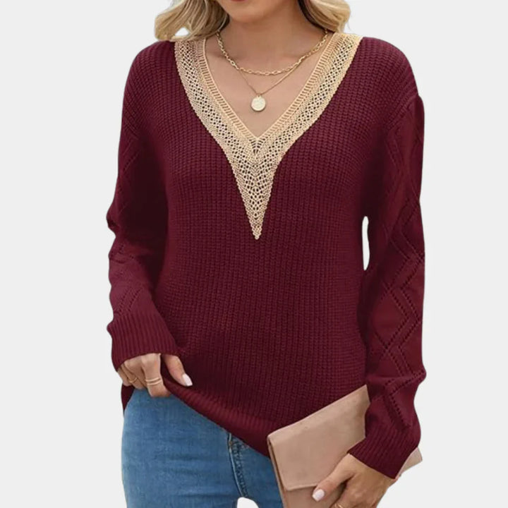 Stilla | Dame sweater med lange ærmer